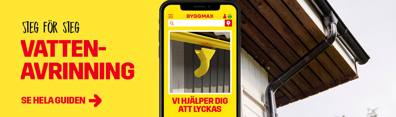 Steg f&ouml;r steg-guide f&ouml;r vattenavrinning.