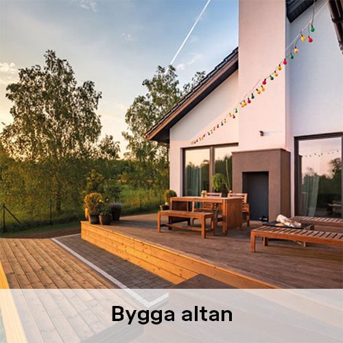 Bygga altan | Byggmax Bygga altan | Byggmax