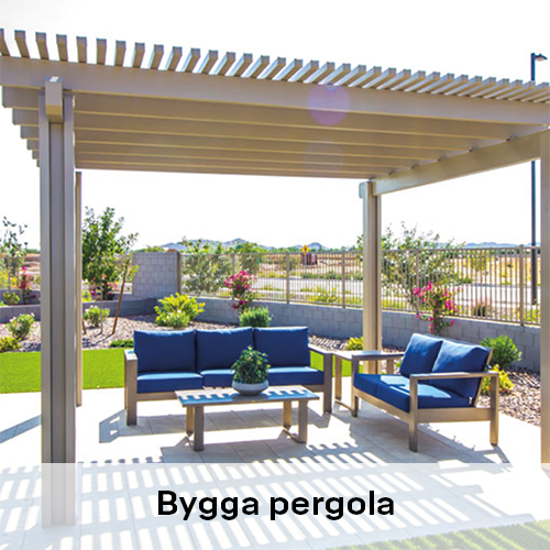Bygga pergola | Byggmax Bygga pergola | Byggmax