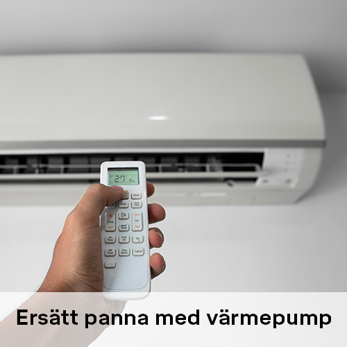 Ersätt panna med värmepump | Byggmax