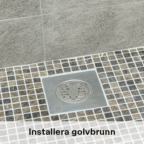 Installera golvbrunn | Byggmax