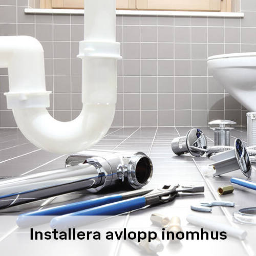Installera avlopp inomhus | Byggmax