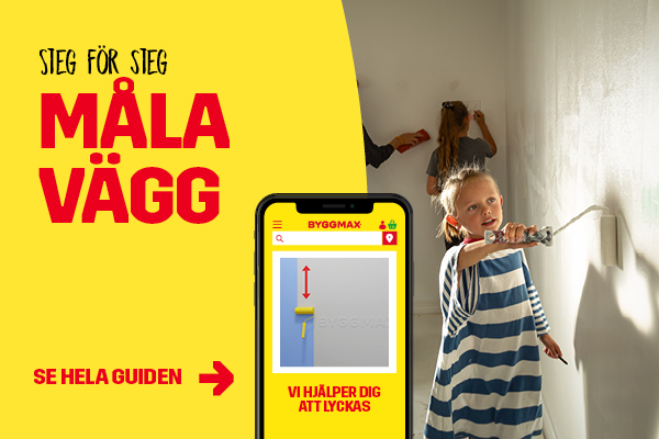 Steg för steg-guide om hur du målar vägg
