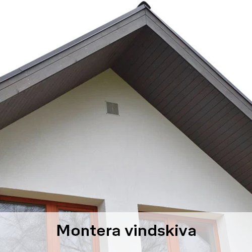 Montera vindskiva & fotbräda | Byggmax