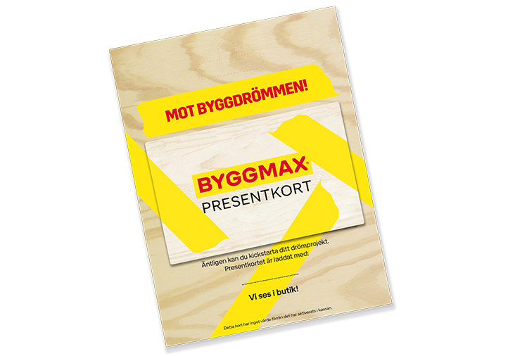 Presentkort | Byggmax