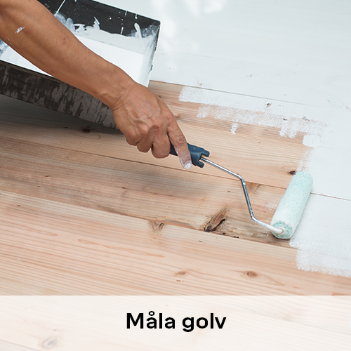 Måla golv | Byggmax