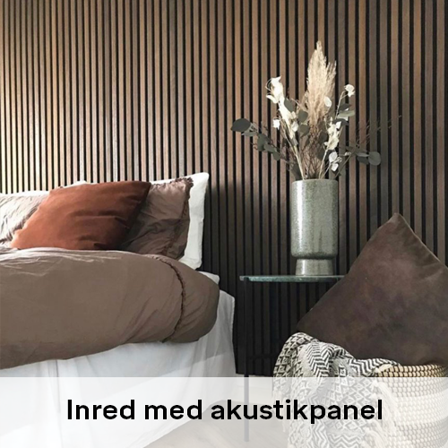 Inred med akustikpanel | Byggmax