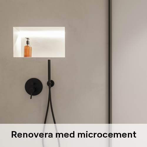 Renovera med microcement | Byggmax