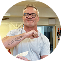 Träslöjdslärare Claes S B