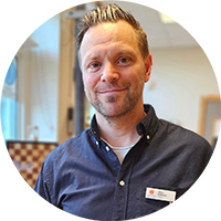 Träslöjdslärare Johan M
