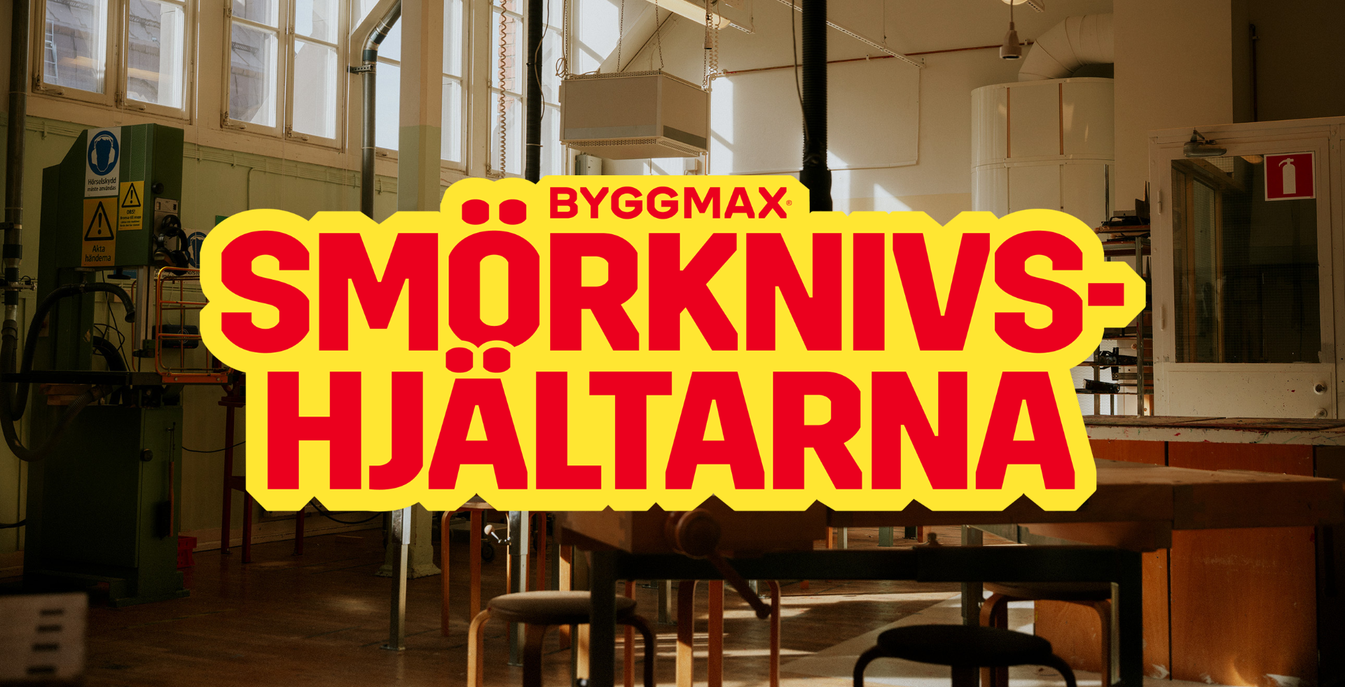 slöjdsal med logo