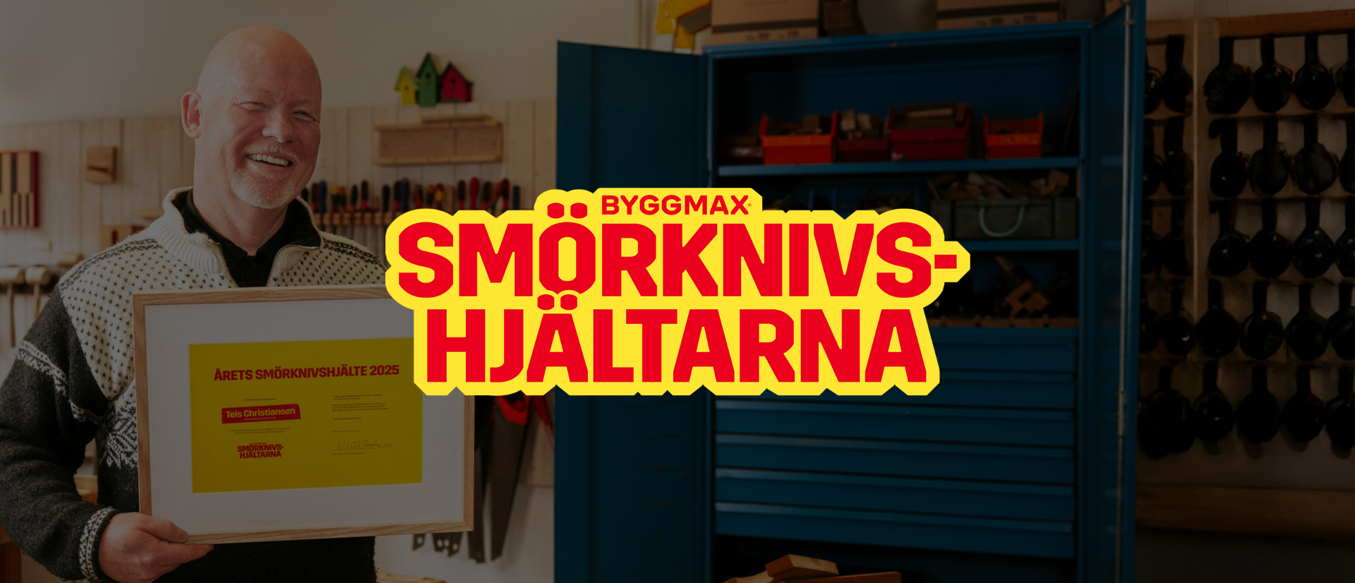 Vinnaren av stipendiet Smörknivshjältarna