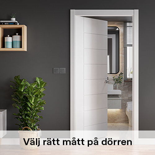 Välj rätt mått på dörren | Byggmax Välj rätt mått på dörren | Byggmax