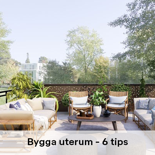 6 tips för att bygga uterum | Byggmax 6 tips för att bygga uterum | Byggmax