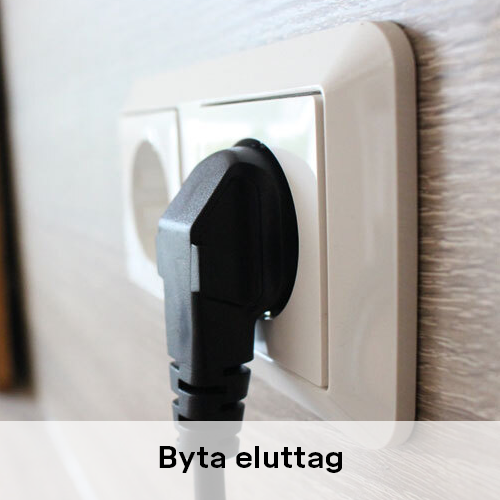 Byta eluttag | Byggmax