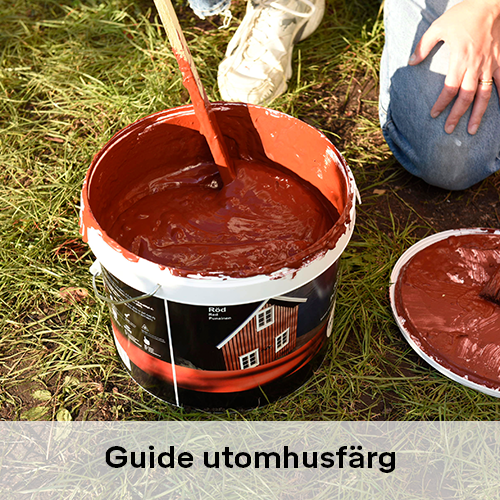 Guide utomhusfärg | Byggmax