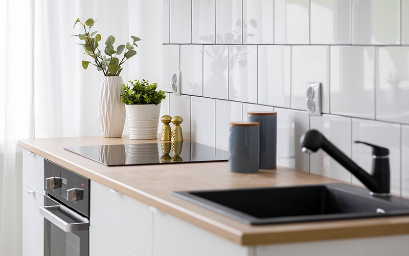 Klassiskt vitt kökskakel | Byggmax Klassiskt vitt kökskakel | Byggmax