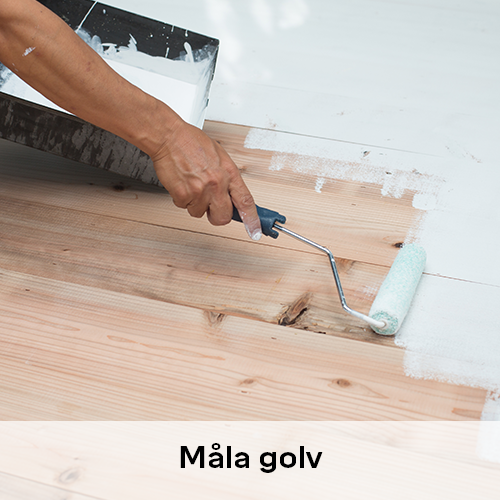 Måla golv | Byggmax