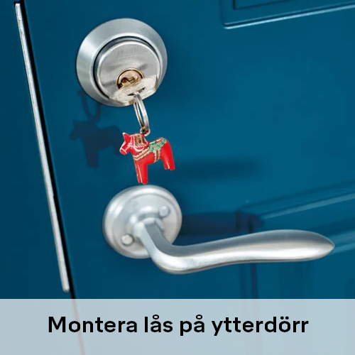 Montera lås på ytterdörr | Byggmax