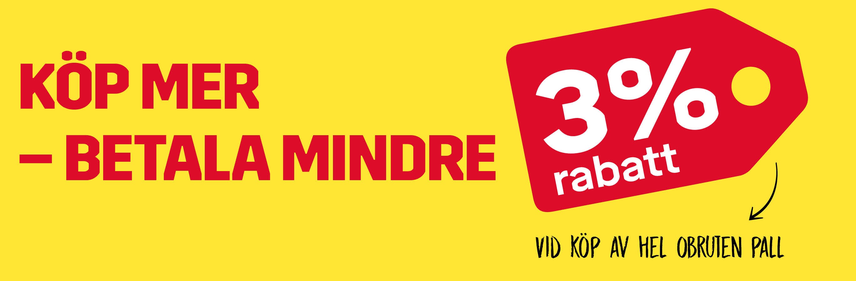 K&ouml;p hellpall och f&aring; 3% rabatt