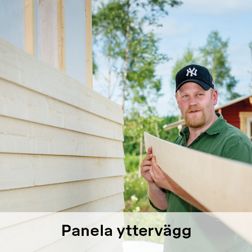 Sätta ytterpanel | Byggmax